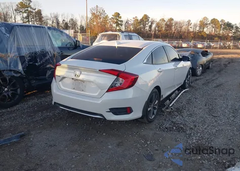 2019 Honda Civic Ex из США, поврежденный, VIN JHMFC1F37KX004936